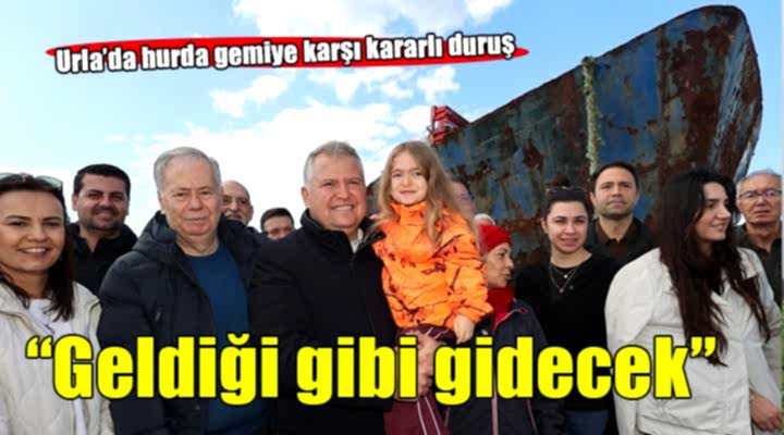 Başkan Balkan'dan net mesaj... ''Bu gemi geldiği gibi gidecek''